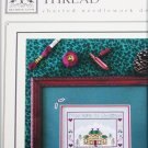 Drawn Thread Home for Christmas if Only in my Dreams cross stitch pattern