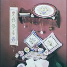 Herbs in Bloom counted cross stitch pattern booklet