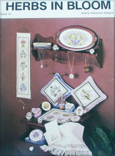 Herbs in Bloom counted cross stitch pattern booklet