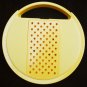 Tupperware grater replacement top lid with parts yellow