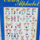 Clown Alphabet patterns by Just cross stitch #503 A to Z