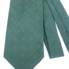 Dark green man's necktie brocade like patttern 4 1/2 x 54" polyester Dark green man's necktie brocade like patttern 4 1/2 x 54" polyester