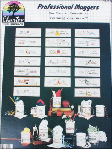 Professional Muggers cross stitch mug patterns Claire Bryant