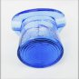 Top hat depression ashtray light blue depression glass 2 1/2 inches