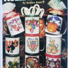 Leisure Arts 2413 Holiday Mugs cross stitch design leaflet