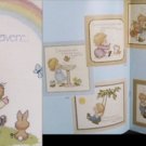 Cross stitch God's in His Heaven pattern booklet Gloria Pat