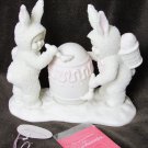 Department 56 Snowbunnies Easter Egg I'll Paint the Top MIB
