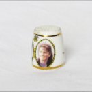 Ayshford bone china thimble Prince Andrew & Fergie royal wedding portraits 1986 Ayshford bone china thimble Prince Andrew & Fergie royal wedding portraits 1986