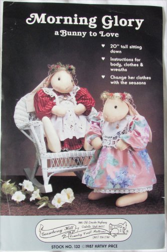 Morning Glory bunny pattern Kathy Pace Gooseberry Hill 20"