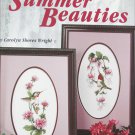 Summer Beauties cross stitch pattern designs Leisure Arts 2436 hummingbirds Summer Beauties cross stitch pattern designs Leisure Arts 2436 hummingbirds