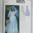 Simplicity 8825 bride bridesmaid formal dress pattern vintage 1978 size 10 Simplicity 8825 bride bridesmaid formal dress pattern vintage 1978 size 10