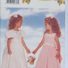 Butterick 4310 child's dress & petticoat flower girl formal size 5 6 pattern