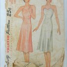 Simplicity 2154 vintage misses slip bust 34 pattern circa 1950s