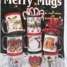 Leisure Arts 2357 Merry Mugs Christmas cross stitch leaflet