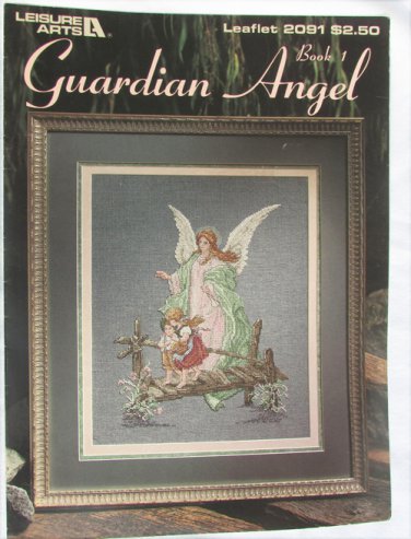 Leisure Arts Leaflet 2091 Guardian Angel Book 1 Cross-Stitch Chart