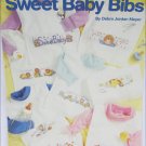 Leisure Arts 2332 Sweet Baby Bibs 8 cross stitch designs leaflet Leisure Arts 2332 Sweet Baby Bibs 8 cross stitch designs leaflet