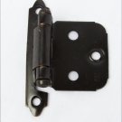 4 Amerock hinges BP3429-ORD sealed in 2 packages flat black self closing 4 Amerock hinges BP3429-ORD sealed in 2 packages flat black self closing