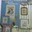 Leisure Arts 298 Country Scrapbook cross stitch patterns family memories