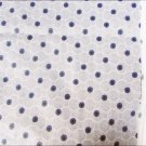 John Wolf fabric cotton rayon blue gray vintage 1970s 36" wide John Wolf fabric cotton rayon blue gray vintage 1970s 36" wide