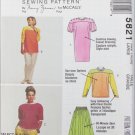 McCall 5821 misses dress top skirt pants sizes 18 20 UNCUT pattern Knits only