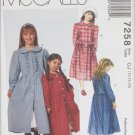 McCall 7258 girls dress & petticoat sizes 10 12 14 UNCUT pattern