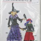 Witch costume pattern Germany Neue mode girls size 6 to 14 women sizes 12 to 22 UNCUT pattern