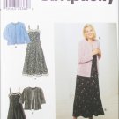 Simplicity 8893 misses dress & cardigan knit fabrics sizes 18W to 24W UNCUT pattern