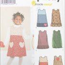 Simplicity 9348 girls jumpers sizes 3 4 5 6 7 8 UNCUT pattern Simplicity 9348 girls jumpers sizes 3 4 5 6 7 8 UNCUT pattern