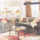 Vogue 2054 slipcovers  for sofas chairs UNCUT pattern