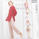 McCall 7548 misses jacket top skirt pants shorts sizes 20 22 24 UNCUT pattern