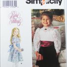Simplicity 0616 toddler girls dress sizes 1/2 1 2 3 4 UNCUT pattern