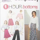Simplicity 8677 misses pants skirt sizes LG XL pattern