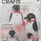 McCall 2199 flat bottomed penguin toy pattern UNCUT 8 10 or 121/2" McCall 2199 flat bottomed penguin toy pattern UNCUT 8 10 or 121/2"