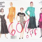 Vogue 2750 misses top & tapered skirt sizes 18 20 22 UNCUT pattern