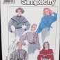 Simplicity 8806 misses blouse scarf sizes 16 18 20 22 pattern