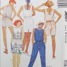 McCall 3657 misses tops skirt pants shorts sizes 8 10 12