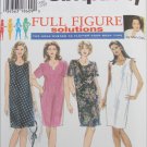 Simplicity 7033 misses simple dress sizes 18W 20W 22W 24W
