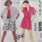 McCall 9635 misses shirt and shorts size L 18-20 pattern