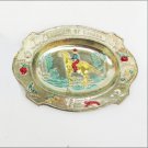 Canada Souvenir ashtray metal painted Japan Canadian Mounty Canada Souvenir ashtray metal painted Japan Canadian Mounty