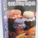 Annie's Attic Quick & Easy Projects book afghans dog sweaters rug hats toy net+ Annie's Attic Quick & Easy Projects book afghans dog sweaters rug hats toy net+