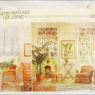 Vogue 1843 window treatment curtains and valences UNCUT