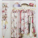 Butterick 6869 closet accessories storage shoe suit bags more