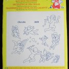 Aunt Martha 3888 hot iron Cherubs transfers sealed package