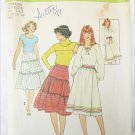 Simplicity 8076 misses tiered or full wrapped skirts sizes 6 8