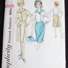 Simplicity 4442 misses bowling or divided skirt & action back blouse size 14 B34