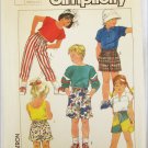 Simplicity 7534 childrens pants shorts size medium 20 to 21 1/2 waist