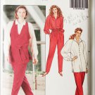 Butterick 5112 misses long vest pants top sizes 18 20 22 pattern