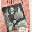 Coats & Clark Gifts crochet vintage 1945 book 226