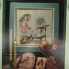 Stoney Creek Sally's Friend cross stitch pattern leaflet 19 girl with cat