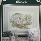 Stoney Creek Garden Secrets cross stitch pattern leaflet 26 girls in garden